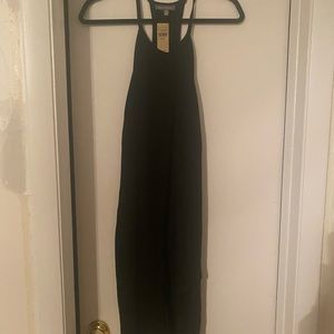 NWT black bodycon dress O/S